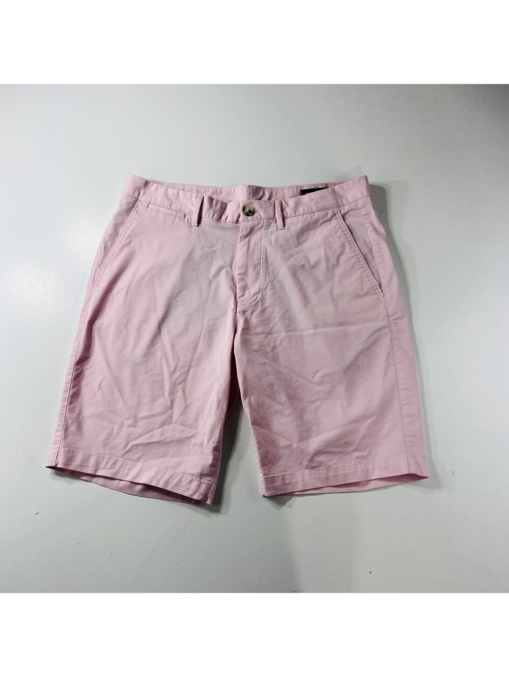 Bonobos Chino Shorts Light Pink 9 Inch Inseam Men’s Size 33
